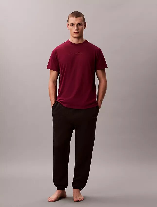 Calvin Klein -logolla varustettu yöpaita Calvin Klein -logolla varustettu yöpaita
