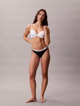 Carousel-puuvillainen Cotton Stretch ribbineulos 3-pakkaus Thong