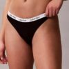 Carousel-puuvillainen Cotton Stretch ribbineulos 3-pakkaus Thong Carousel-puuvillainen Cotton Stretch ribbineulos 3-pakkaus Thong