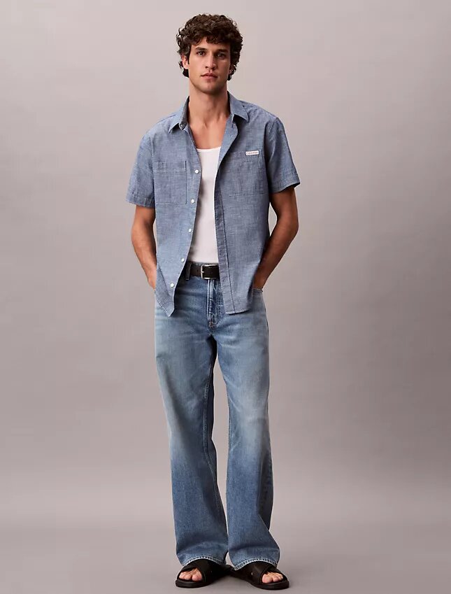Chambray Classic -paita Chambray Classic -paita