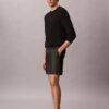 Chambray-suorat 7 tuuman vetoketjulliset shortsit