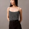 Chiffonista valmistettu, rento, painettu camisole Chiffonista valmistettu, rento, painettu camisole