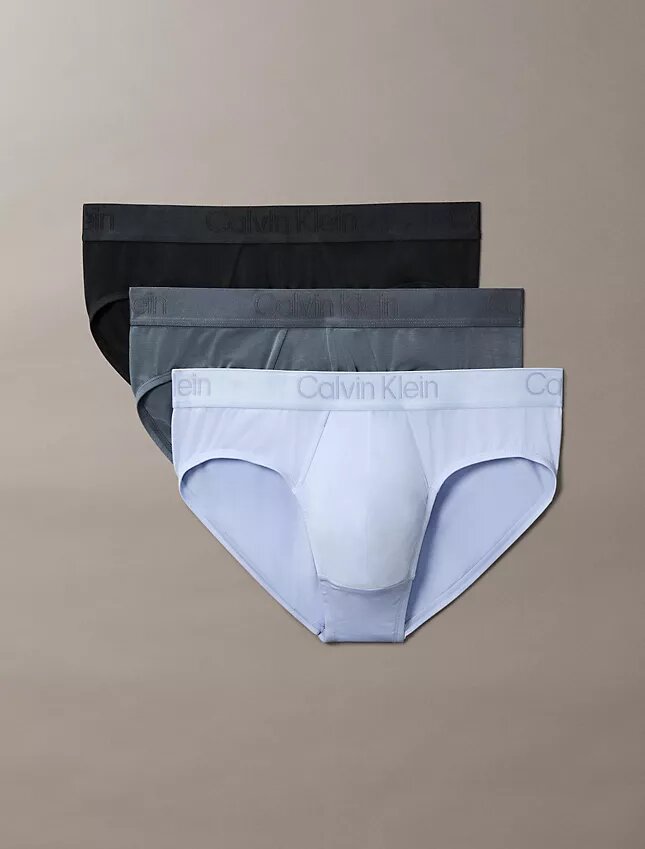 Ck Black 3-pack hip brief Ck Black 3-pack hip brief