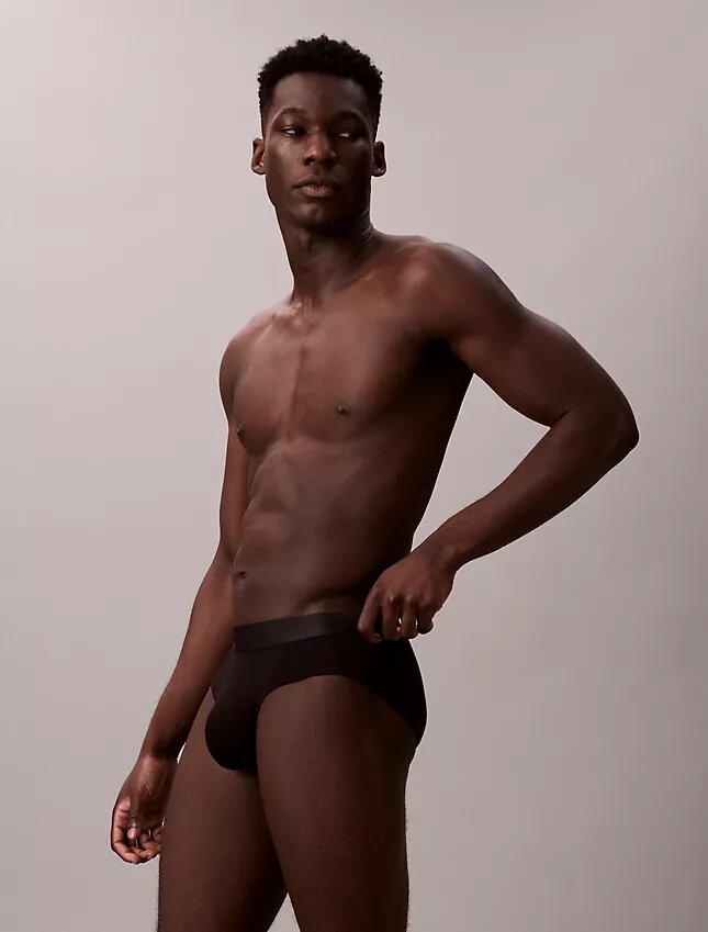 Ck Black 3-pack hip brief Ck Black 3-pack hip brief