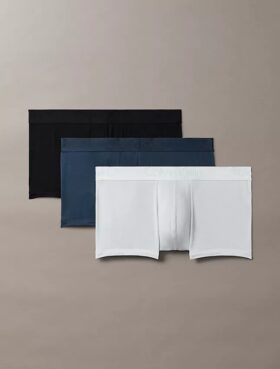 CK Black 3-pack Low Rise Trunk uimahousut