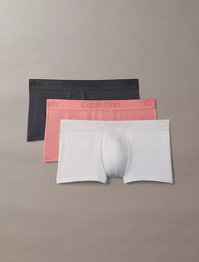 CK Black 3-pack Low Rise Trunk uimahousut CK Black 3-pack Low Rise Trunk uimahousut