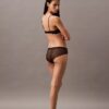 CK Black Floral Lace Plunge -rintaliivit
