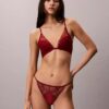 CK Black Floral Lace -rintaliivit, kevyesti vuoratut CK Black Floral Lace -rintaliivit, kevyesti vuoratut