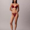 CK Black Floral Lace -rintaliivit, kevyesti vuoratut CK Black Floral Lace -rintaliivit, kevyesti vuoratut