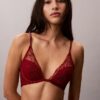 CK Black Floral Lace -rintaliivit, kevyesti vuoratut CK Black Floral Lace -rintaliivit, kevyesti vuoratut