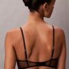 CK Black Floral Lace -rintaliivit, kevyesti vuoratut CK Black Floral Lace -rintaliivit, kevyesti vuoratut