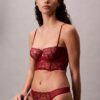 CK Black Floral Lace Thong CK Black Floral Lace Thong