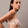CK Black Floral Lace Unlined Balconette CK Black Floral Lace Unlined Balconette