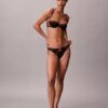 CK Black Geo Lace Unlined balconette-rintaliivi CK Black Geo Lace Unlined balconette-rintaliivi