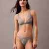 CK Black Geo Lace Unlined kolmioliivi CK Black Geo Lace Unlined kolmioliivi