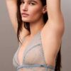 CK Black Geo Lace Unlined kolmioliivi CK Black Geo Lace Unlined kolmioliivi