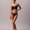 CK Black kukallinen pitsi-Thong CK Black kukallinen pitsi-Thong