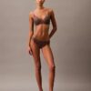 CK Black kukkakuvioinen pitsinen Push-Up-plunge-rintaliivi CK Black kukkakuvioinen pitsinen Push-Up-plunge-rintaliivi