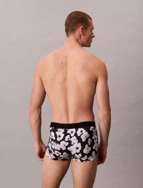 Ck Black Print Low Rise Trunk