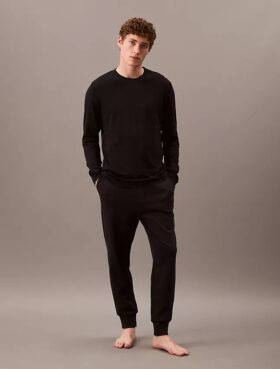 CK Black Sleep Slim -pyöreäkaulainen T-paita