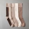 Colorblock Crew 4-pack -pukeutumissukat Colorblock Crew 4-pack -pukeutumissukat