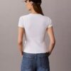 Contour Rib Logo Cropped Tee Contour Rib Logo Cropped Tee