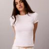 Contour Rib Logo Graphic Slim T-paita Contour Rib Logo Graphic Slim T-paita