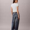 Contour Rib Logo Graphic Slim T-paita Contour Rib Logo Graphic Slim T-paita