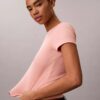 Contour Rib Logo Graphic Slim T-paita Contour Rib Logo Graphic Slim T-paita