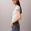 Contour Rib Logo Graphic Slim T-paita Contour Rib Logo Graphic Slim T-paita