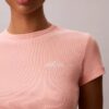 Contour Rib Logo Graphic Slim T-paita Contour Rib Logo Graphic Slim T-paita