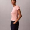Contour Rib Logo Graphic Slim T-paita Contour Rib Logo Graphic Slim T-paita