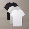 Cotton Classics 3-pack Classic Fit -pyöreäkaulainen T-paita Cotton Classics 3-pack Classic Fit -pyöreäkaulainen T-paita