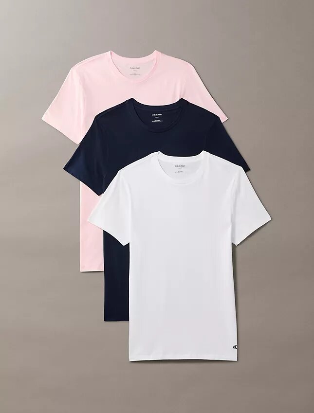 Cotton Classics 3-pack Classic Fit -pyöreäkaulainen T-paita Cotton Classics 3-pack Classic Fit -pyöreäkaulainen T-paita
