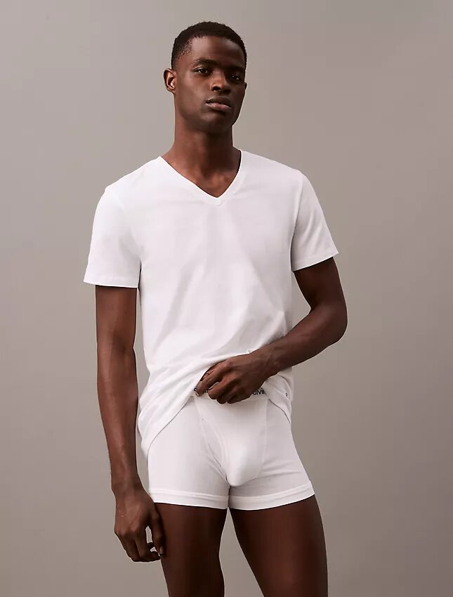 Cotton Classics 3-pack Classic Fit V-kaula-T-paita Cotton Classics 3-pack Classic Fit V-kaula-T-paita