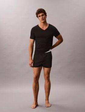 Cotton Classics 5-pack Classic Fit V-kaula-T-paita