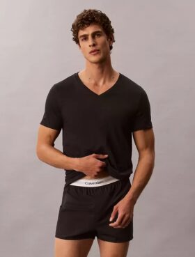 Cotton Classics 5-pack Classic Fit V-kaula-T-paita