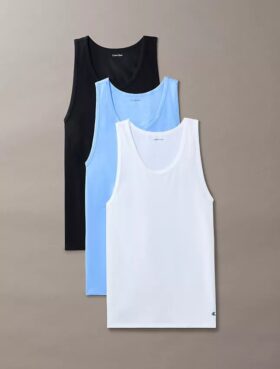 Cotton Stretch 3-pakkaus tankkitoppi