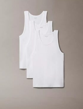 Cotton Stretch 3-pakkaus tankkitoppi
