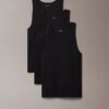 Cotton Stretch 3-pakkaus tankkitoppi Cotton Stretch 3-pakkaus tankkitoppi