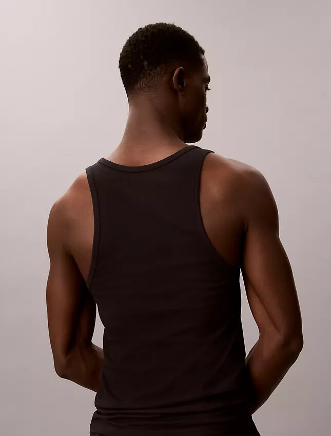 Cotton Stretch 3-pakkaus tankkitoppi Cotton Stretch 3-pakkaus tankkitoppi