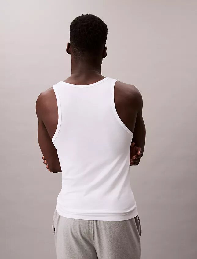 Cotton Stretch 3-pakkaus tankkitoppi Cotton Stretch 3-pakkaus tankkitoppi