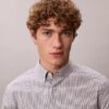 Cotton Stretch gingham-kuvioinen slim-fit-paita Cotton Stretch gingham-kuvioinen slim-fit-paita