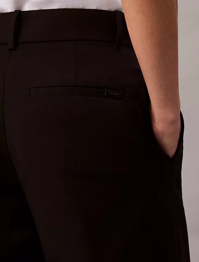 Cotton Stretch leveälahkeiset chinohousut Cotton Stretch leveälahkeiset chinohousut