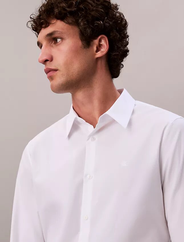 Cotton Stretch popliini, kapea napituspaita Cotton Stretch popliini, kapea napituspaita