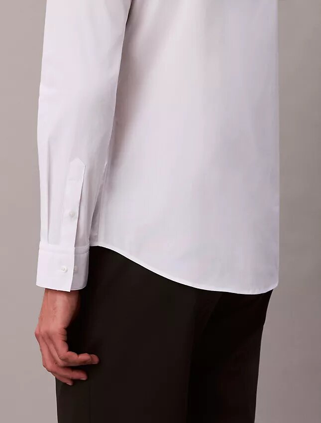 Cotton Stretch popliini, kapea napituspaita Cotton Stretch popliini, kapea napituspaita
