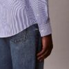 Cotton Stretch raidallinen klassinen napituspaita Cotton Stretch raidallinen klassinen napituspaita