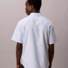 Cotton Stretch raidallinen lyhythihainen napituspaita Cotton Stretch raidallinen lyhythihainen napituspaita