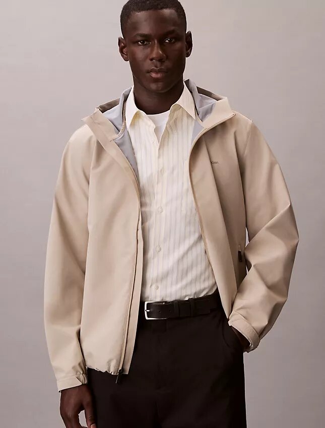 Cotton Stretch raidallinen lyhythihainen napituspaita Cotton Stretch raidallinen lyhythihainen napituspaita