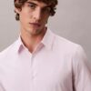 Cotton Stretch raidallinen slim-malliinen napituspaita Cotton Stretch raidallinen slim-malliinen napituspaita